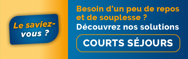 Courts séjours dans votre EHPAD à Puteaux