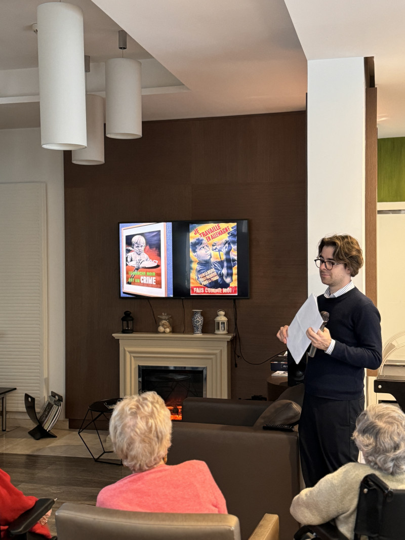 Conférence mensuelle : “Le monde d’après 1944” animée par Benjamin