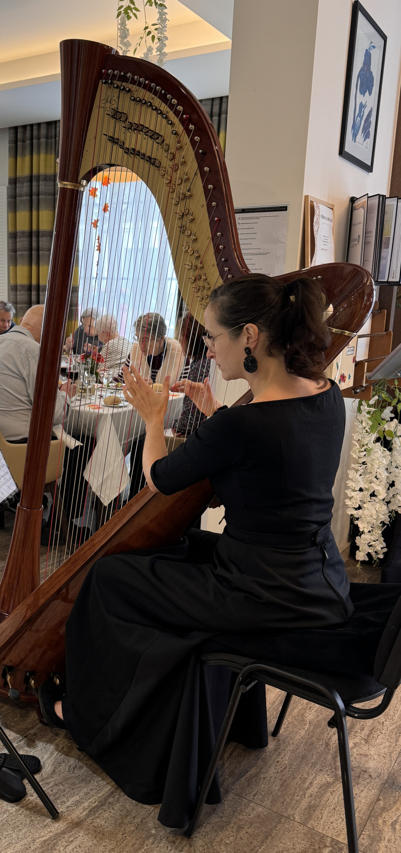 Concours de cuisine et déjeuner musical à la harpe